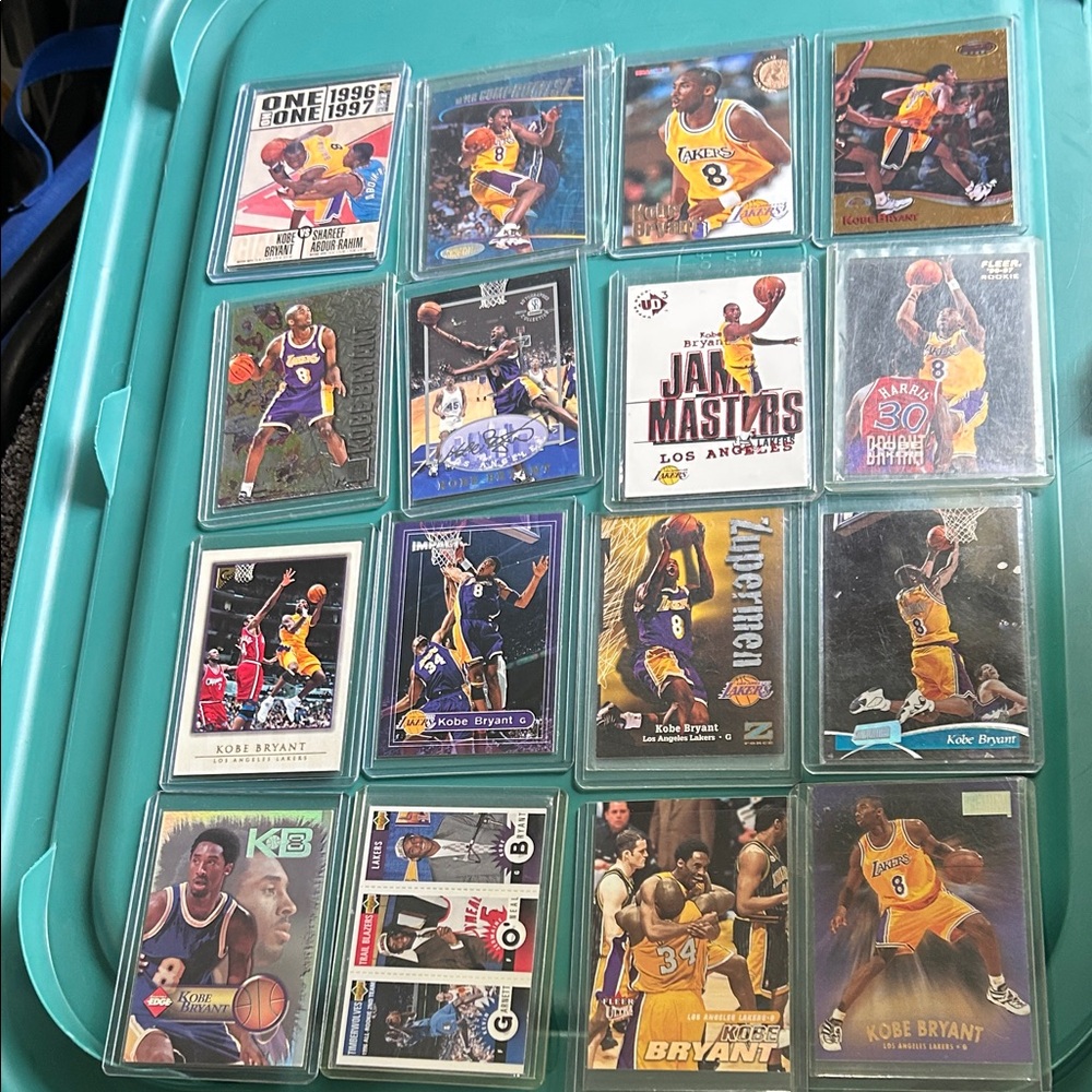 Kobe Bryant Basketball Trading Card Collection